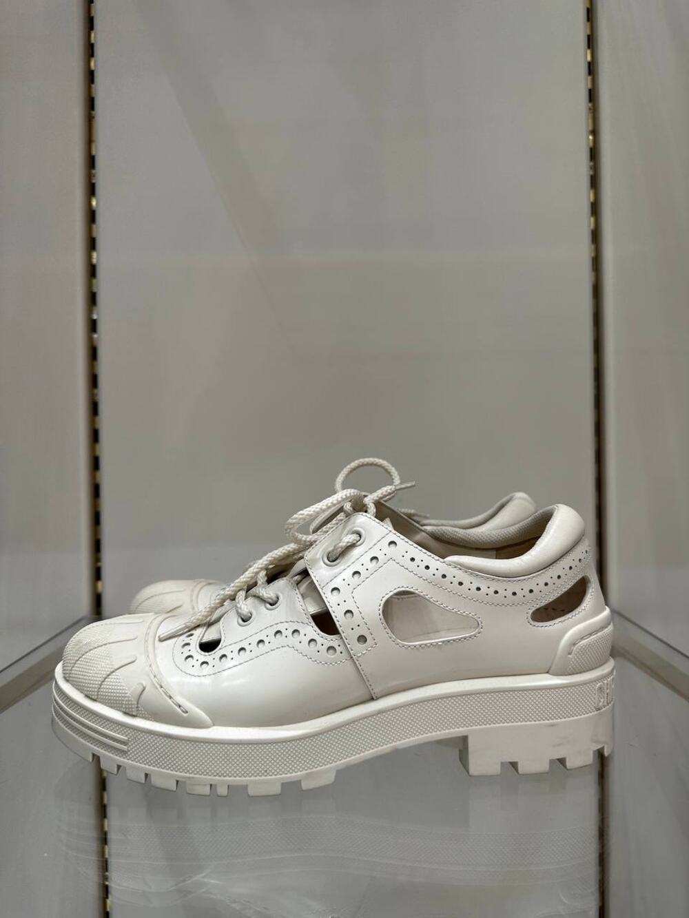 Christian Dior Walk'N'Dior Star Wedge Sneakers EU 39